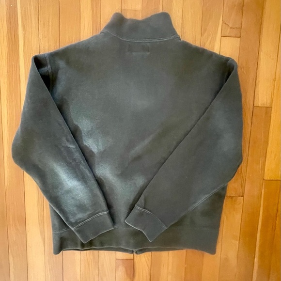 Polo By Ralph Lauren-Mens Olive Green full zip Preppy Sweater Jacket Sz Large - Picture 7 of 7